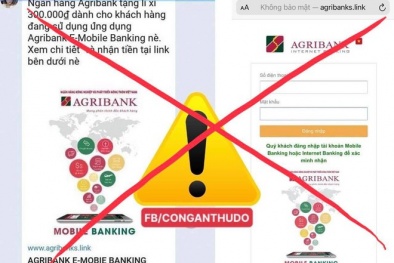 Cảnh báo tình trạng mạo danh ngân hàng 'tặng quà lì xì' năm mới