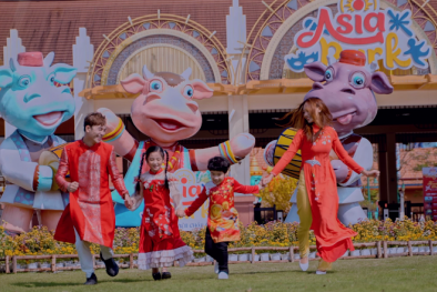 Công viên Châu Á – Asia Park tại Đà Nẵng tưng bừng ngàn trải nghiệm dịp năm mới 2021