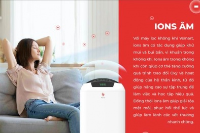 Vì sao máy lọc không khí có ION âm là lựa chọn tốt nhất?