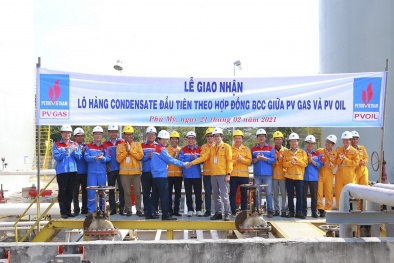 PV GAS – PV OIL: Giao nhận lô Condensate đầu tiên theo Hợp đồng hợp tác kinh doanh BCC