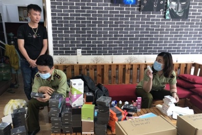 Đột xuất kiểm tra, phát hiện lượng lớn thuốc lá điện tử cùng linh phụ kiện tại 3 cơ sở
