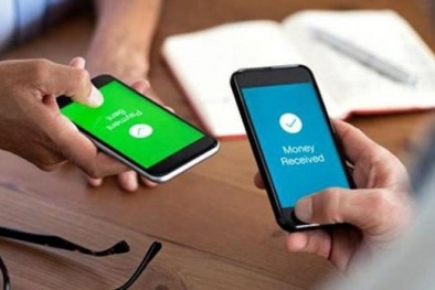 Uống trà đá, mua mì tôm ... đều có thể thanh toán bằng tiền điện tử