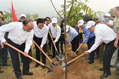 Toyota Việt Nam đồng hành cùng Bộ TN&MT trong Lễ phát động Tết trồng cây Xuân Tân Sửu 2021