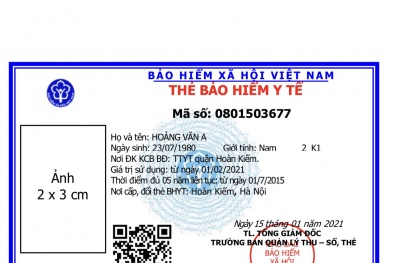 BHXH Việt Nam sẵn sàng cho công tác cấp thẻ BHYT mẫu mới từ ngày 01/4/2021