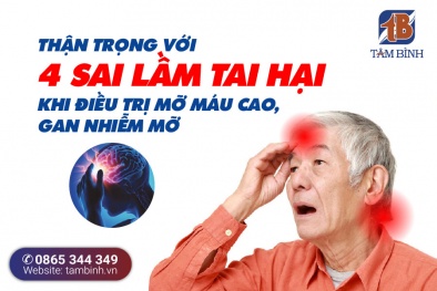 4 sai lầm người mỡ máu cao, gan nhiễm mỡ hay mắc phải 
