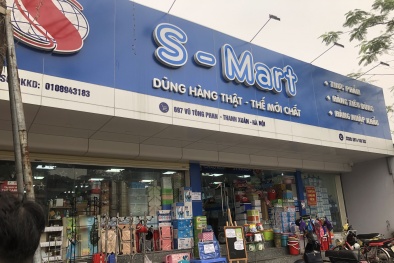 Không chỉ bán hàng hết ‘date’, siêu thị S-Mart Vũ Tông Phan còn vi phạm Luật Doanh nghiệp?