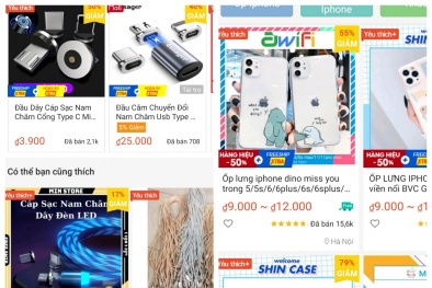 Tràn lan phụ kiện điện thoại 'gắn mác' thương hiệu lớn: Chất lượng tù mù, hiểm họa rập rình