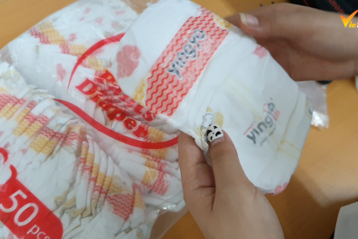 Ẩn họa từ sản phẩm bỉm trẻ em 'nhiều không' bán tràn lan trên mạng