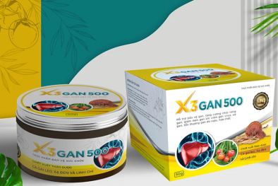 ‘Thổi phồng’ công dụng sản phẩm X3 Gan 500, lừa dối người dùng