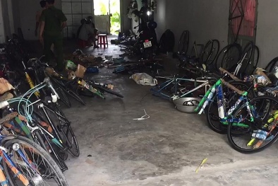 2 kho hàng chứa xe đạp nghi nhập lậu bị bắt giữ ở An Giang: Cảnh giác mua phải hàng nhái