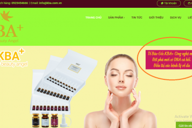 Cơ quan chức năng cần sớm vào cuộc làm rõ chất lượng sản phẩm Mỹ phẩm KBA Việt Nam