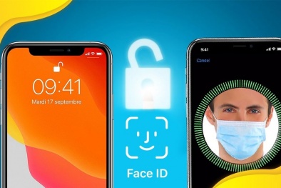Apple cho phép mở khóa iPhone bằng Face ID cả khi đeo khẩu trang