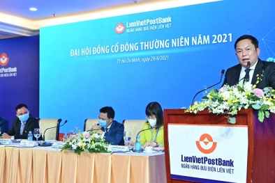 ĐHĐCĐ LienVietPostBank 2021: ‘Bầu’ Thụy tham gia Hội đồng quản trị