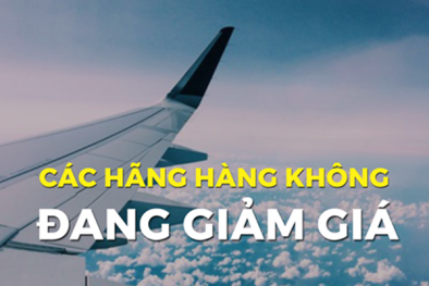 Giá vé máy bay lao dốc sau nghỉ lễ