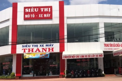 Bị phạt 20 triệu đồng vì có dấu hiệu xâm phạm quyền trên biển hiệu của Công ty Honda