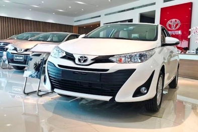 Giá xe Toyota tháng 5/2021: Mẫu xe thấp nhất giá 352 triệu tiếp tục được giảm 15 triệu đồng