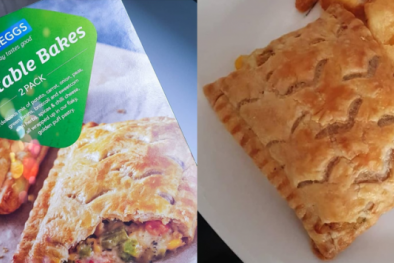 Thu hồi khẩn cấp 'Bánh nướng rau củ' do chứa nhiều các mảnh thủy tinh xanh