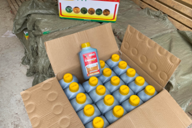 Ô tô sử dụng biển số giả vận chuyển thuốc diệt cỏ nhập lậu do Trung Quốc sản xuất 