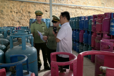 Vận chuyển LPG giả nhãn hiệu, không rõ nguồn gốc tăng cao tại Sơn La