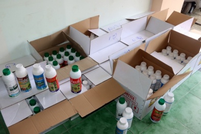 An Giang: Thu giữ lượng lớn thuốc bảo vệ thực vật trái phép