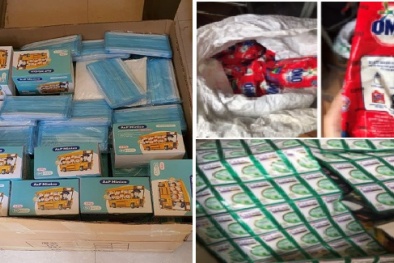 Chặn đứng lượng lớn khẩu trang không rõ nguồn gốc, bột giặt OMO giả mạo nhãn hiệu