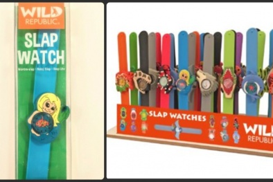 Thu hồi lượng lớn đồng hồ Wild Republic do không đảm bảo an toàn 