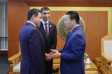 Thúc đẩy hợp tác Việt Nam - UAE trong lĩnh vực tài nguyên môi trường