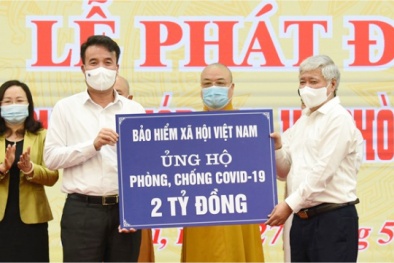 BHXH Việt Nam ủng hộ 2 tỷ đồng phòng chống dịch Covid-19