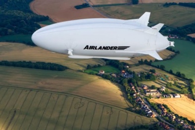 Ra mắt khinh khí cầu chở 100 hành khách, tương lai có thể thay thế máy bay 