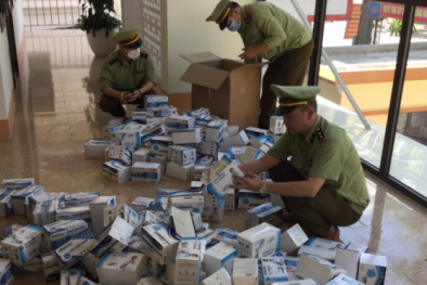Kịp thời chặn đứng hơn 12.000 khẩu trang không rõ nguồn gốc 
