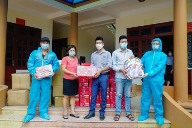 Quỹ Sữa Vươn Cao Việt Nam kịp thời đến với trẻ em Điện Biên trong mùa dịch