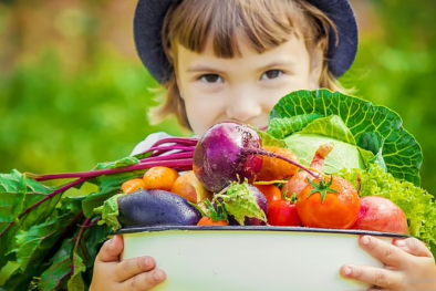 Trẻ nhỏ ăn chay có thể khiến xương phát triển hạn chế