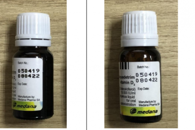 Thuốc aquadetrim vitamin D3 nghi ngờ là giả cần cảnh giác khi mua và sử dụng