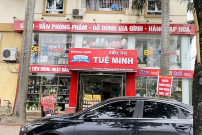 Siêu thị Tuệ Minh bán hàng 'quên' tem nhãn, không rõ nguồn gốc xuất xứ
