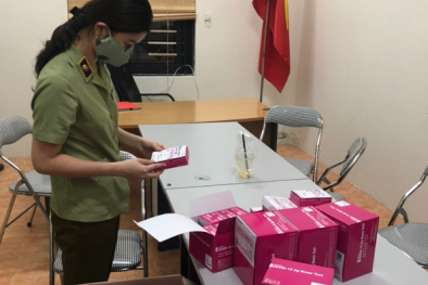 Tạm giữ 400 hộp dụng cụ xét nghiệm Covid-19 không có hóa đơn hợp pháp