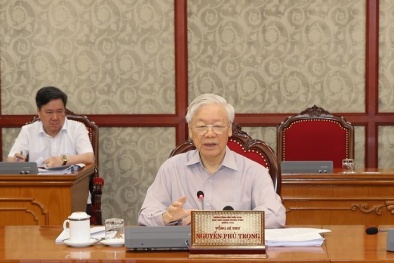 Tổng Bí thư Nguyễn Phú Trọng: Cả hệ thống chính trị tập trung cao nhất cho phòng, chống  dịch 