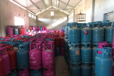 Số lượng lớn chai LPG có dấu hiệu vi phạm quyền SHTT bị tạm giữ