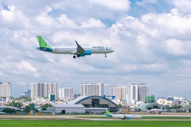 Bamboo Airways giữ vững vị trí hãng bay đúng giờ nhất, ít chậm hủy chuyến nhất 5 tháng đầu năm
