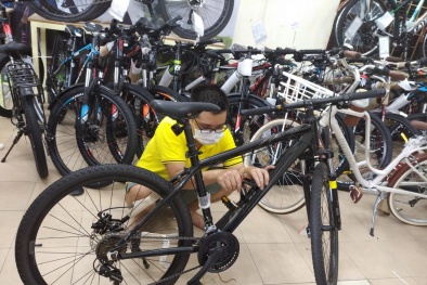 Mặt hàng xe đạp 'sốt sình sịch' giữa đại dịch, mỗi ngày bán hơn 200 chiếc