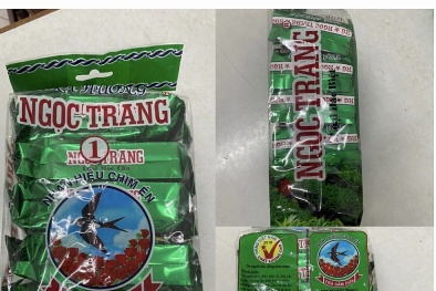 Phát hiện cơ sở giả mạo loạt nhãn hiệu trà, cà phê ở Vĩnh Long