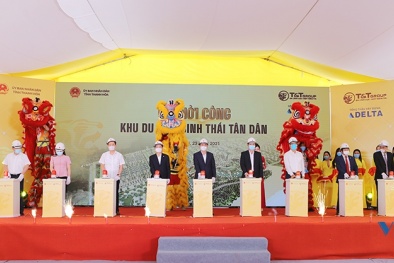 Tập đoàn T&T Group chính thức khởi công Dự án Khu Du lịch sinh thái Tân Dân