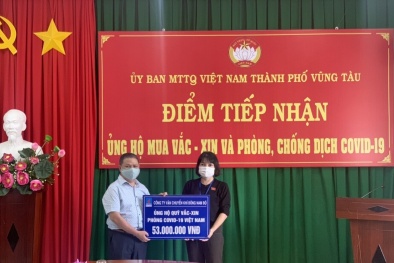 Công ty Vận chuyển Khí Đông Nam Bộ ủng hộ Quỹ Vắc-xin chống Covid-19