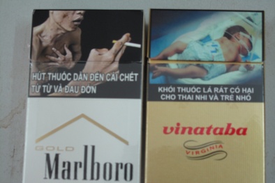 Hướng dẫn dán nhãn cảnh báo sức khỏe bằng tiếng Việt trên bao bì thuốc lá 