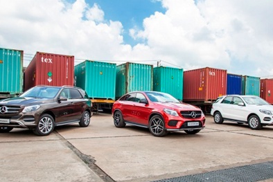 Nhập khẩu ô tô nguyên chiếc tăng mạnh