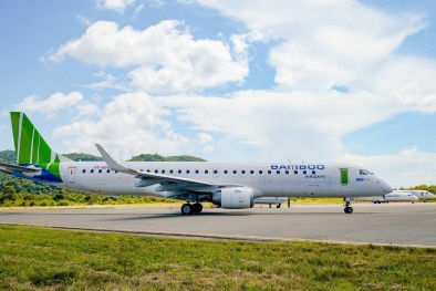 Bamboo Airways đón máy bay phản lực Embraer tiếp theo, liên tục mở rộng đội bay