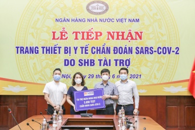 SHB tiên phong triển khai chiến dịch miễn phí hơn 100.000 bộ kit xét nghiệm nhanh Covid-19 cho cộng đồng