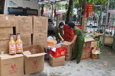 Hà Giang: Thu giữ số lượng lớn thực phẩm không rõ nguồn gốc