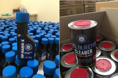 Thu giữ hơn 25.000 sản phẩm bảo vệ động cơ ô tô, xe máy có dấu hiệu giả mạo xuất xứ