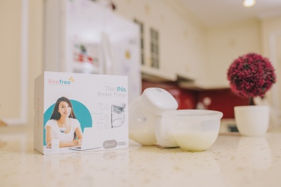 Làm mẹ nhàn tênh nhờ Máy hút sữa không dây Beefree