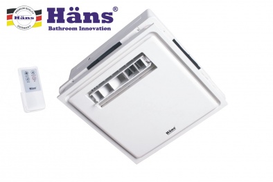 Quạt mát âm trần Häns - giải nhiệt mùa hè nóng bức cho phòng vệ sinh, khu nấu bếp